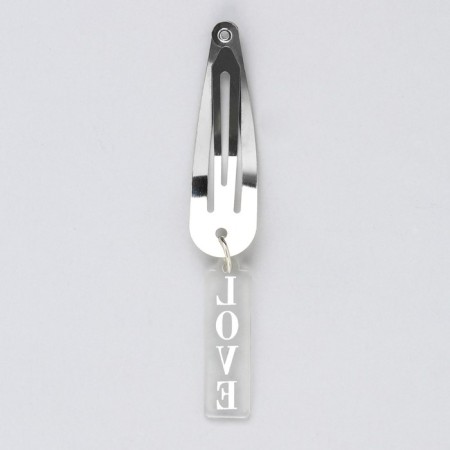 Hair hairpin "Love", 5 x 1.2 x 0.5 cm-2