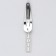 Hair hairpin "Love", 5 x 1.2 x 0.5 cm