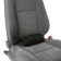 Pillow for the headrest Matech Roll Line, 25 x 11 x 11 cm, black