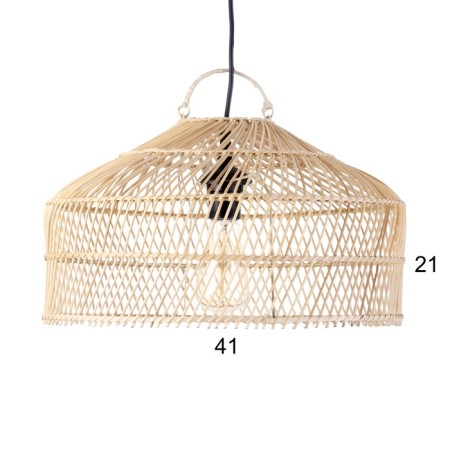 Ceiling Lamp from Rotan "Franz", 1 × 120 W, E27, 40 × 40 × 25 cm-3