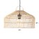 Ceiling Lamp from Rotan "Franz", 1 × 120 W, E27, 40 × 40 × 25 cm