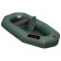 Yugana R-195 boat, with rings, olive color