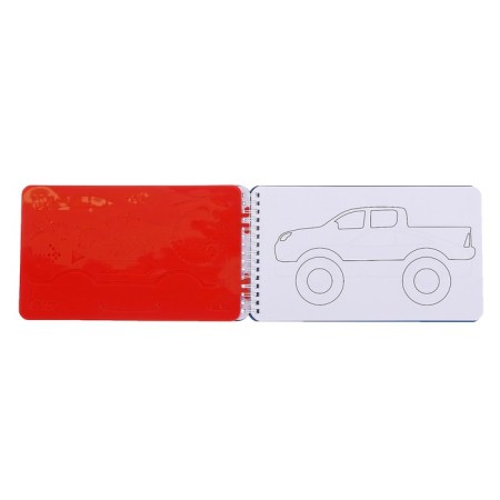 Album with stickers and stencils "Cool cars", 72 p.-6