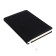 Diary Leduced A5 136 sheets, DEVENTE. Seattle, a solid cover of leatherette with foam rubber, thermo embossing, perforation, lies, cream block 70 g/m2, black