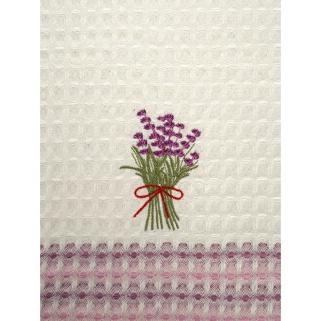 A set of waffle towels Diva Afrodita Ceylin "Lavender", size 50x70 cm, 6 pcs-3
