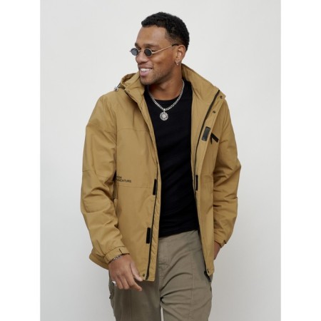 Sports male jacket, size 50, beige color-12