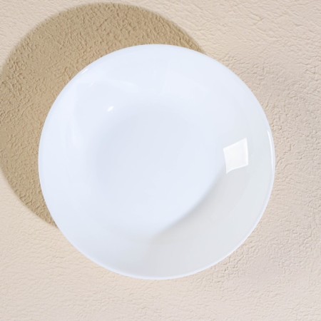 A set of soup plates Luminarc diwali, 700 ml, d = 20 cm, glass ceramic, 6 pcs, white color-2