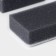 Set of dishes Raccoon, 5 pcs, with coal particles, 8.8 × 6 × 3 cm, color gray color