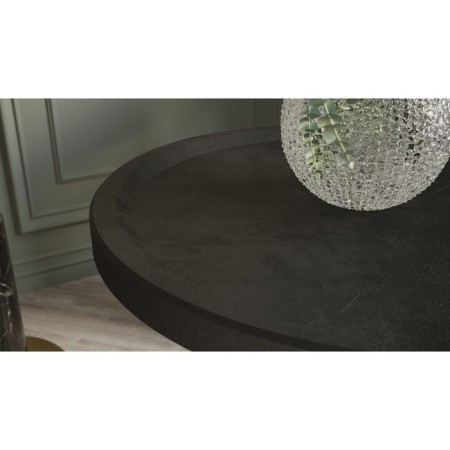 Journal table "Batle", 420 × 420 × 465 mm, color black loft-1
