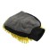 Cartage washing mittens, 25 × 19 cm, bilateral, yellow-gray