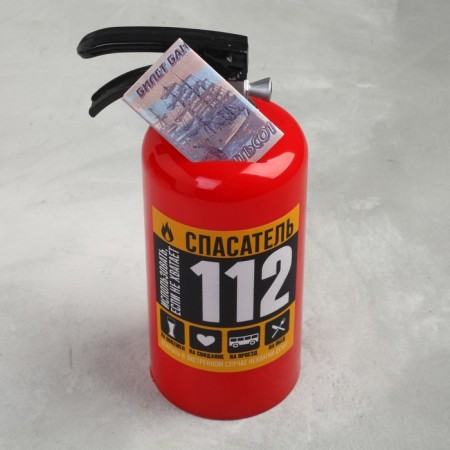 Копилка «Спасатель», 20.5 х 9.5 х 8 см-2