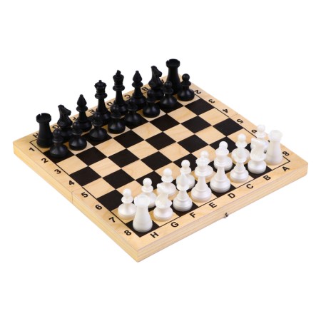 Board game 2B1 "Best": chess, checkers (king h = 7.2 cm, paws h = 4 cm), field 29x29 cm-1