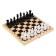 Board game 2B1 "Best": chess, checkers (king h = 7.2 cm, paws h = 4 cm), field 29x29 cm