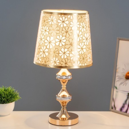 Table lamp 58077/1 E27 40W gold 25x25x42cm Risalux-1