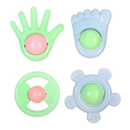 Set of rattles "Tenderness", 4 pcs., Baby me-2