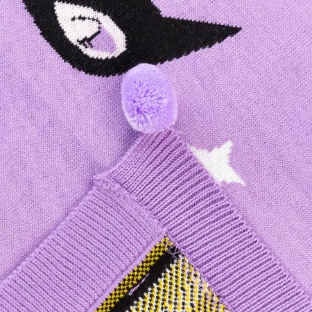 Knitted blanket "Baby I" Fantastic Girl, 90x90 cm-4