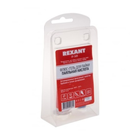 Flus-gel soldering Rexant, soldering acid, 12 ml, techno-sprets-1