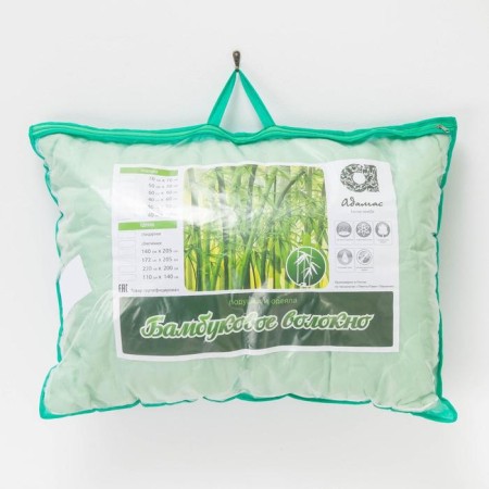 Adamas pillow "Bamboo", size 50x70 cm, bamboo fiber, polyester case-3