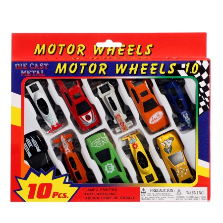 Metal machine "Automir", a set of 10 pcs.-16