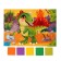 Set for creativity. Soft mosaic A4 "Dinosaur in the jungle"