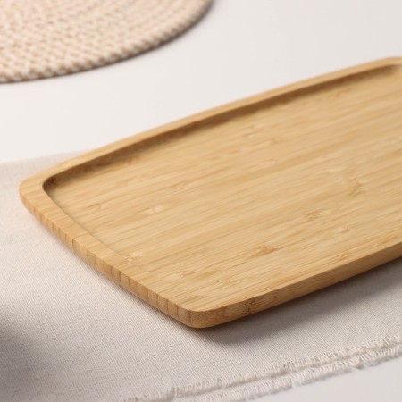 STRIATA shade for serving 30 × 18 cm, bamboo-3