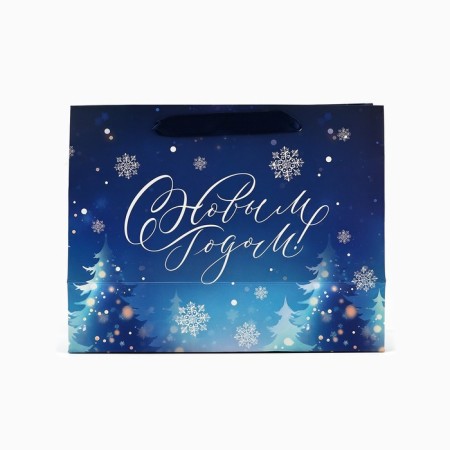 Laminated horizontal package “Happy New Year”, MS 18 x 23 x 10 cm, New Year-3