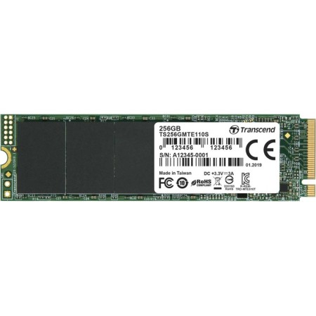 SSD Transcend PCI-E 3.0 X4 256GB TS256GMTE110S M.2 2280