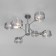 Ceiling lamp in the style of ARCADA loft, 60W, E14, 65x65x34.5 cm