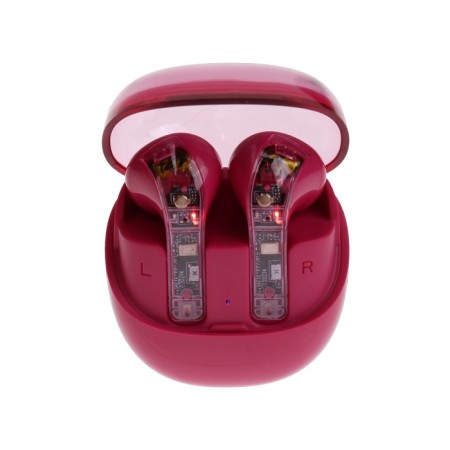 Wireless headphones R20, TWS, inserts, BT 5.3, 30/200 mAh, noise reduction, raspberry-3