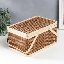 Bamboo Bamboo Bamboo Bamboo with handles 16x20x30 cm