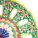 Rishtan ceramics "Flowers", 25 cm, mix