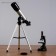 Set of telescope 90s, d = 50mm + microscope 1200x, with backlight, 2AA