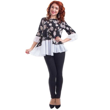 Women's blouse Wisell M4-3918/2, size 44-2