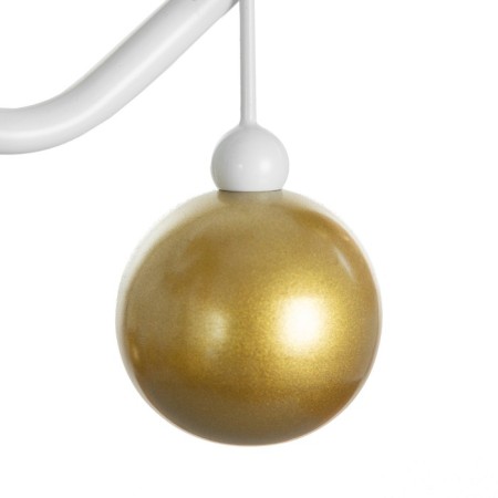 Linda chandelier 3x60W E27 white/gold 60x60x23cm-7