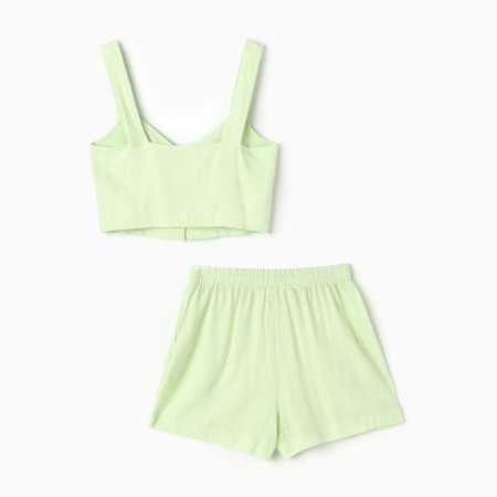 Female pajamas (top and shorts) KAFTAN Lime Series R. 40-42-4