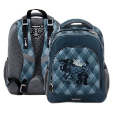 School backpack Erich Krause Ergoline 15l, 39 x 28 x 14 cm, ergonomic back, Dragon Emblem 57025