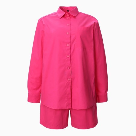 Women's suit (shirt and shorts) Mist Summer Time, size 44, pink-8