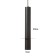 Suspended Lamp "Monroe" GU10 35W black 13x13x40-140cm