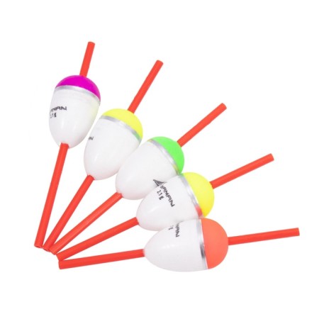Flot Yaman "drop" through, foam, 2.1 g, color mixt. 5 pcs.