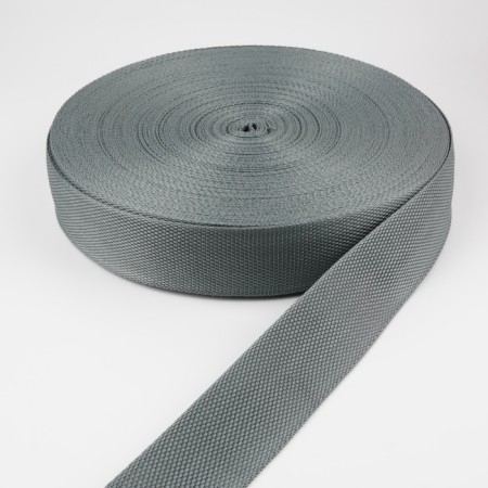 Ratele sling, 40 mm, 50 ± 1 m, density 12 g/m, dark gray color No. 19-1-2