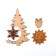 New Year's decor "Christmas tree", height 15 cm.