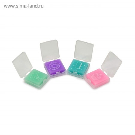 Eraser Happygraphix Zefir square, soft, mix-5