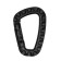 Tactical carbine d-shaped tundra, 84x56x7 mm, black color