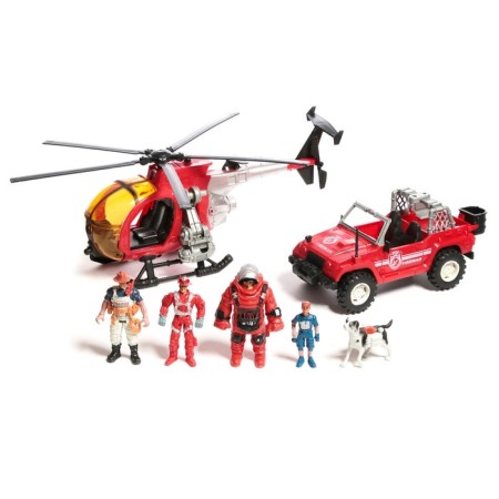 Set of firefighters "Search and rescue service"-8