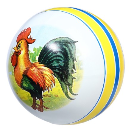 Ball with a pattern, d = 20 cm, mix-6