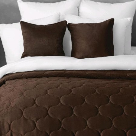 Set "Trust": a cover of 230 x 250 cm, pillowcases 45 x 45 cm - 2 pcs, brown-2