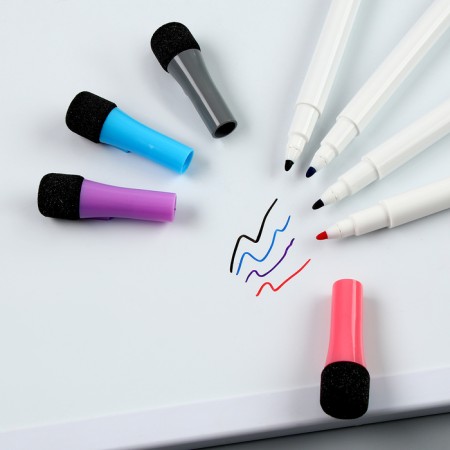 Markers with a magnet, colored, water -based, set - 8 pcs.-8
