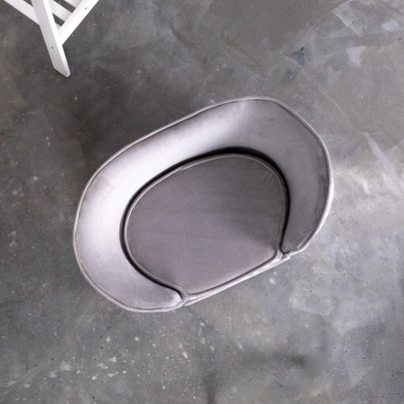 Sulperion Teddy, 86x54x37 cm, furniture fabric, size m, gray-4