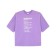 Female T -shirt, size 52, lilac color