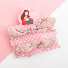A set of dressings for mom and daughter Kroshka I am “the most beautiful”, 2 pcs